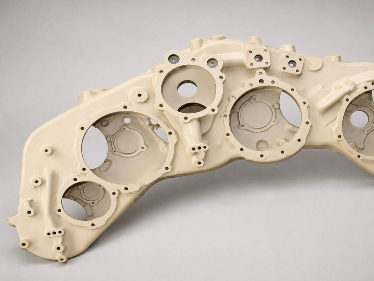 Large precision machined aerospace casting