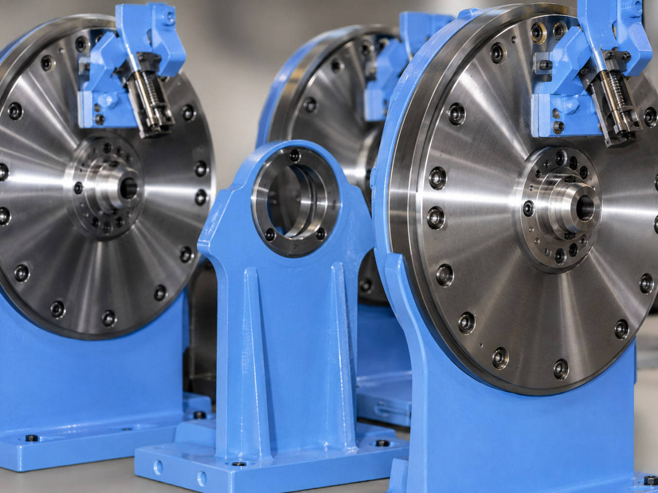 Precision blue and steel aerospace tooling